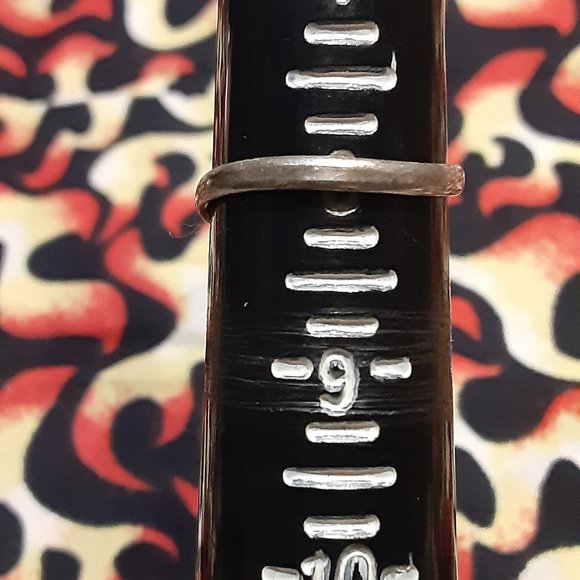 Signed PD Coonsis Vintage Zuni Mother of Pearl Ring - Picture 4 of 4